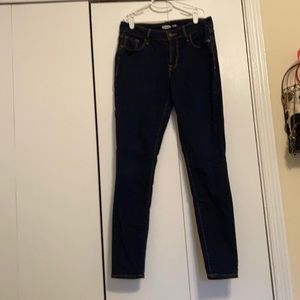 Dark Wash Super Skinny Rockstar Jeans